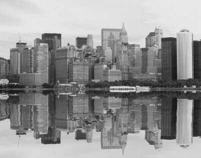 Фотообои в гостиную Панорама Нью-Йорка