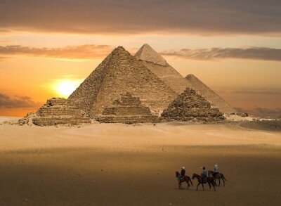 Фотообои для офиса Пирамиды в Египте